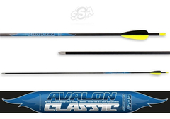 Flechas De Carbono Avalon Classic / Tyro Completas X 6 Un - tienda online