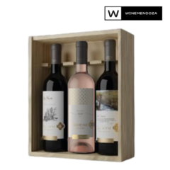 Bandini Caja de Madera Los Muros (3 botellas x 750cc) - comprar online