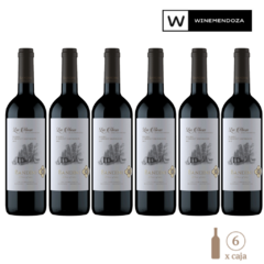 Bandini Los Muros Malbec-Cabernet Blend (6 botellas x 750cc) - tienda online