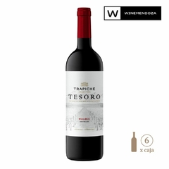 Trapiche Tesoro Malbec (6 botellas x 750 cc) na internet