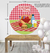 Painel de Festa 3D Redondo Malha Sublimada 1,50m Pic Nic - comprar online