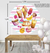 Painel de Festa 3D Redondo Malha Sublimada 1,50m Doces - comprar online