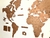 Wooden Travel Map World - Cooper - tienda en línea