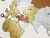 Wooden Travel Map World - Multicolor - comprar en línea