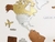 Wooden Travel Map World - Multicolor en internet