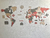 Wooden Travel Map World Puzzle - Tricolor Spash