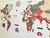Wooden Travel Map World Puzzle - Tricolor Spash