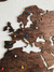 Wooden Travel Map World - Hazelnut en internet