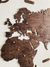 Wooden Travel Map World - Hazelnut - comprar en línea
