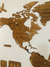 Wooden Travel Map World - Nogal Americano - tienda en línea