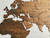 Imagen de Wooden Travel Map World - Nogal Clásico