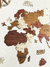 3D Wooden Travel Map World Puzzle - Tricolor Vintage - comprar en línea