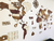 3D Wooden Travel Map World Puzzle - Tricolor Vintage
