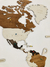 Imagen de Wooden Travel Map World Puzzle - Tricolor Old West