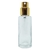 Imagem do Frasco Vidro Cilindrico Perfume Amostra Lembrancinha 15ml Recrave Cristal C/ Valvula Spray Luxo