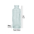Frasco Vidro Cilindrico Perfume Amostra Lembrancinha 15ml Recrave Cristal C/ Valvula Spray Luxo - comprar online