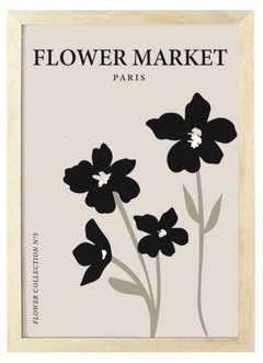 Cuadro Flower Market 3