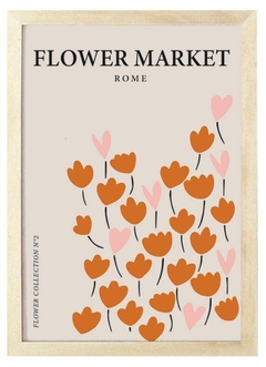 Cuadro Flower Market 4