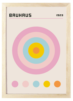 Cuadro Bauhaus 1923 pastel