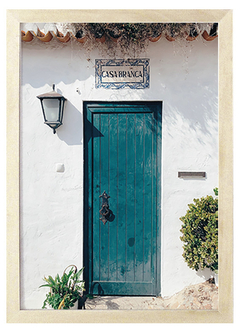 Cuadro puerta verde