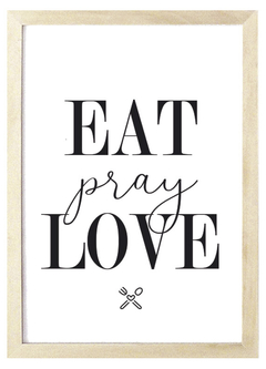 Cuadro eat pray love