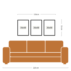 Set x3 cuadros Abundancia Alada - tienda online