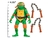 Playmates - TMNT Mutant Mayhem Battle Pack - Michelangelo Vs Leatherhead - comprar online
