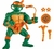 Playmates - TMNT Michelangelo With Storage Shell (11cm) - comprar online