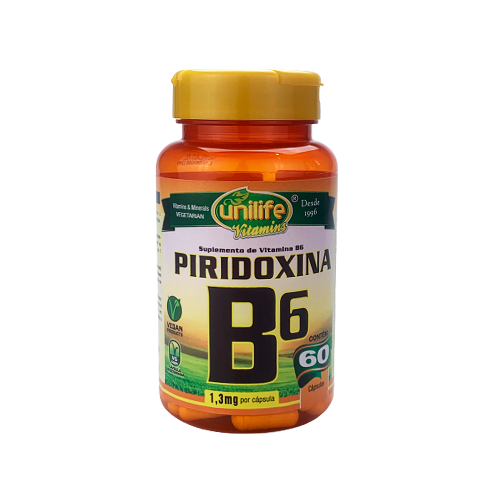 Vitamina B3 Niacina Unilife 60 Cápsulas