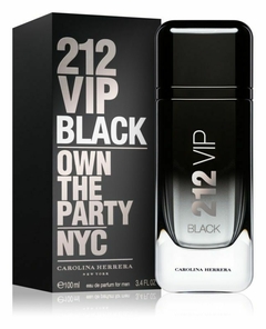 212 VIP BLACK CAROLINA HERRERA 100ML - 4 Sentidos | Perfumaria