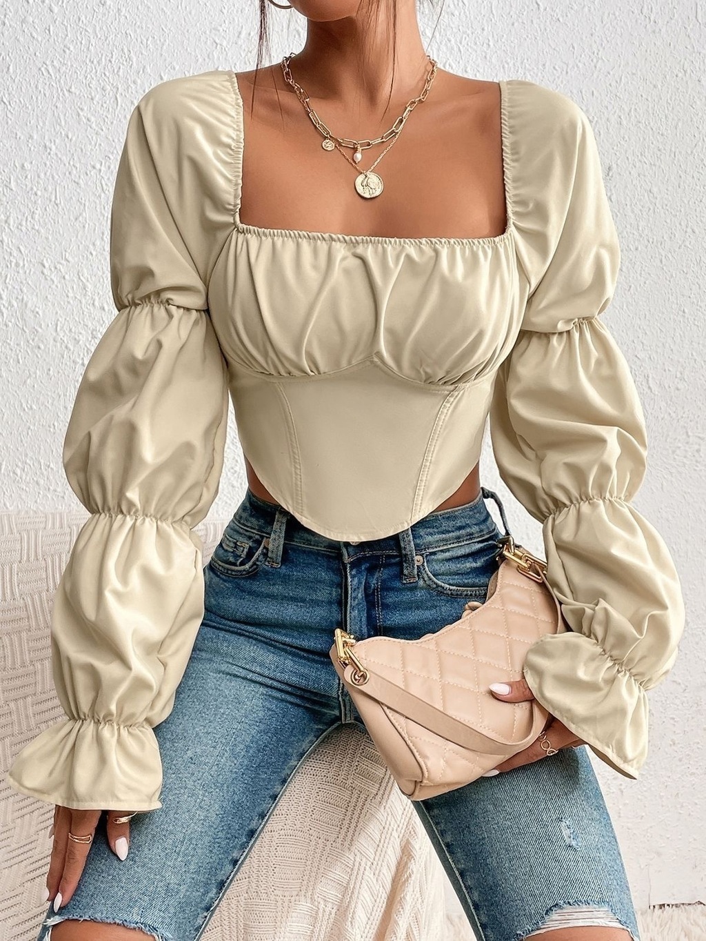 Blusa Manga Globo Comprar en ABME