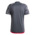 Camisa masculina cinza do Flamengo, modelo 3 da Adidas, com detalhes em vermelho e logo do clube