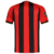 Camisa Nice Home 24/25 - Com Patch Ligue 1 - Torcedor - Masculino - Vermelha e Preto