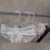 Cabide Lingerie Transparente 24cm kit com 100pçs na internet