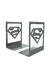 Aparador e Suporte Organizador de Livros Superman, 2 Peças em Metal - comprar online