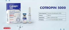 COTROPIN 5000 (Gonadotropina corionica HCG BP 5000 UI) - comprar en línea