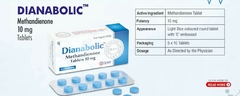 DIANABOLIC (Dianabol 10 mg) 50 Tabletas - comprar en línea