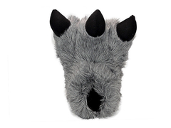 Pantuflas De Garra Gris Grande Envio Gratis - online store