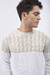 Sweater bicolor "Twice" | Orso Bianco