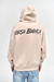 Buzo hoodie de algodón frizado "Bear Brand" | Orso Bianco