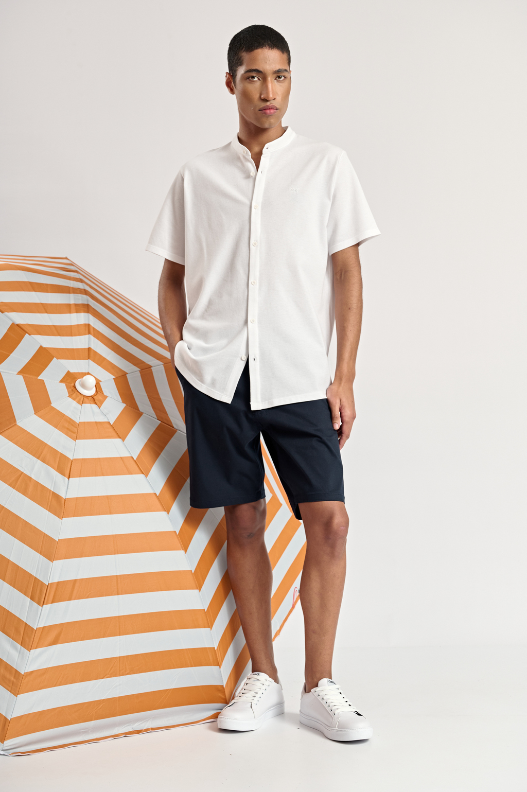 Camisa Pique Manga Corta Sunset Estilo y Comodidad