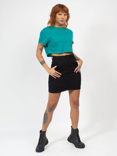T-SHIRT CROPPED VERDE