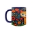 Caneca Aquarela Gato Azul Mosaíco Arte Brasileira 325mL - comprar online