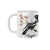 Caneca Porcelana Pássaros Magpie Pássaro Inteligente 325mL - comprar online