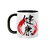 Caneca de Porcelana Saúde Kenko Kanji Japonês Símbolo 325mL - comprar online