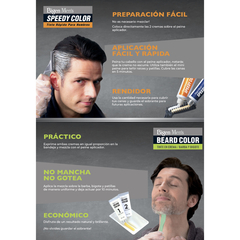 Tinte Bigen Men's Barba · Castaño Oscuro B103 · 3 Pack en internet