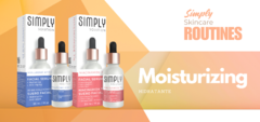 Simply Solution · Rutina Hidratante · Ácido Hialurónico 2% y Niacinamida 7%