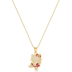 COLAR INFANTIL PERSONAGENS - BANHADO OURO 18K - comprar online