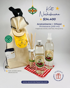 Kit Nochebuena - Aromatizante + Difusor Primavera - comprar online