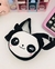 BOLSA FOFA DE PANDA TRANSVERSAL - DE PELUCIA 